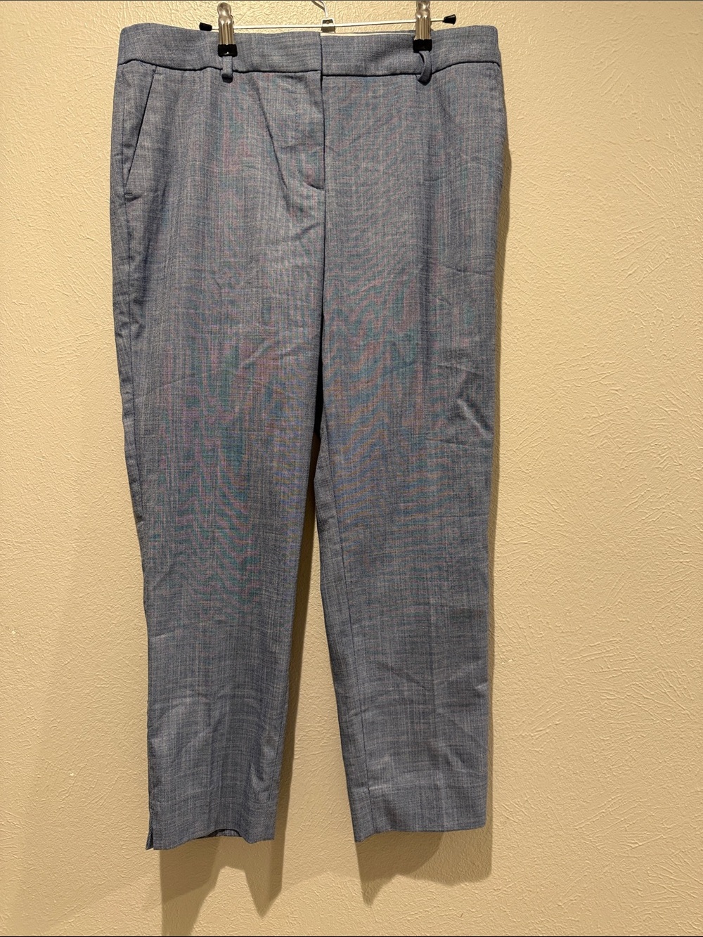 Talbots Blue Dress Pants - Classic Tailored Fit. Waist 17”. Rise 10.5”Inseam 26”